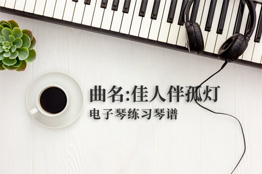 佳人伴孤灯